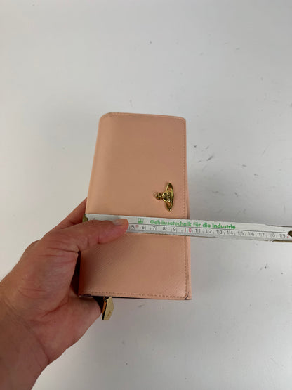 Vintage Vivienne Westwood leather wallet pink
