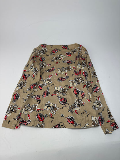 Vintage Dior Crewneck Sweater Gold Floral M