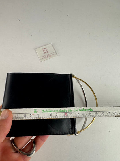 Vintage Cartier Patent leather mini bag / Wallet black
