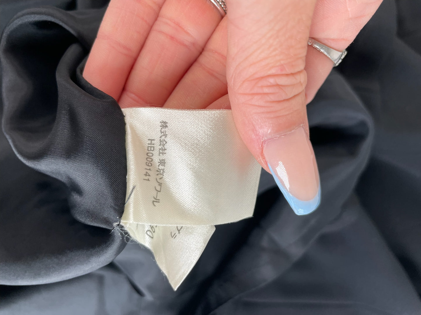 Vintage Givenchy Minimalist Black Dress Polyester Blend XXL