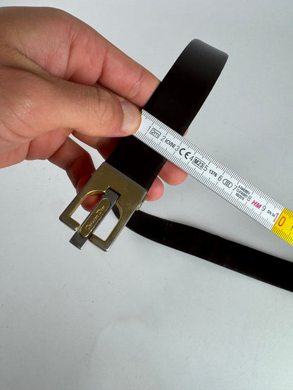 Vintage Dior leather belt
