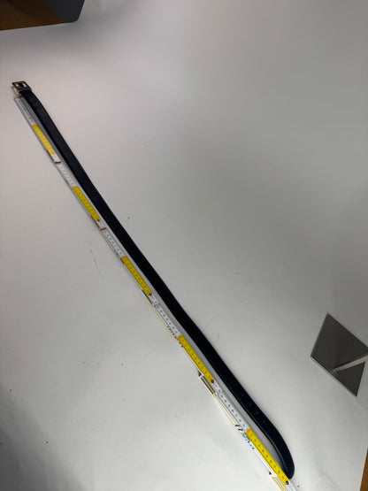 Vintage Balenciaga leather belt black