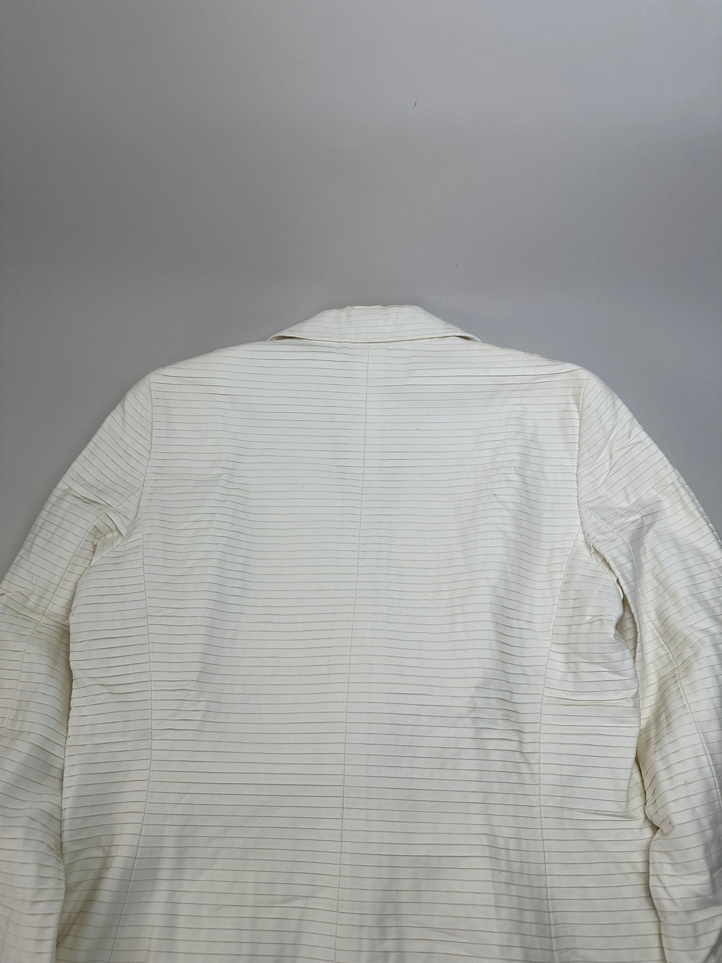 Vintage Celine Cotton Silk Blazer Cream M