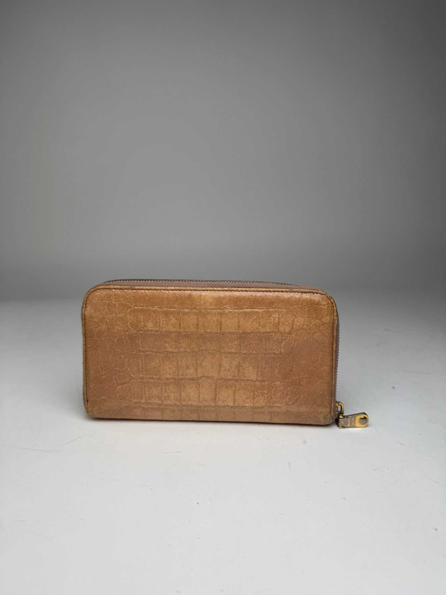 Vintage Miu miu leather wallet brown