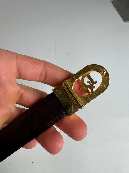Vintage Dior Leather belt