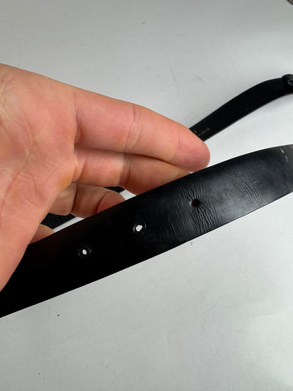 Vintage Gucci Leather belt black