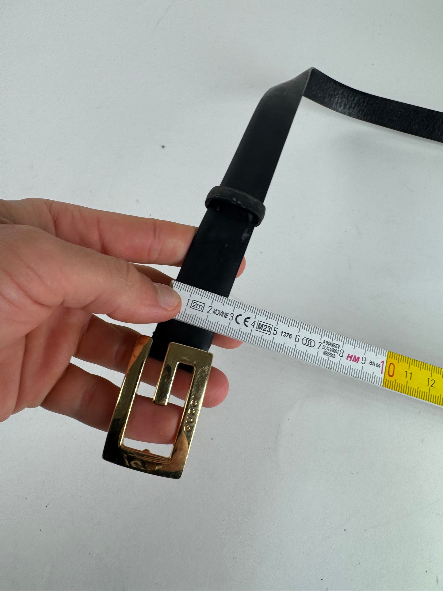 Vintage Gucci Leather belt black