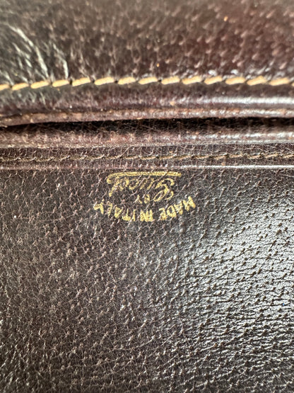 Vintage Gucci GG Supreme Shoulder Bag Beige Brown Gold