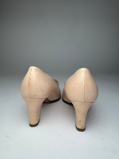 Vintage Gucci Horsebit Leather Pumps Pink EU36,5