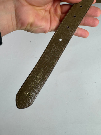 Vintage Gianni Versace Leather belt brown