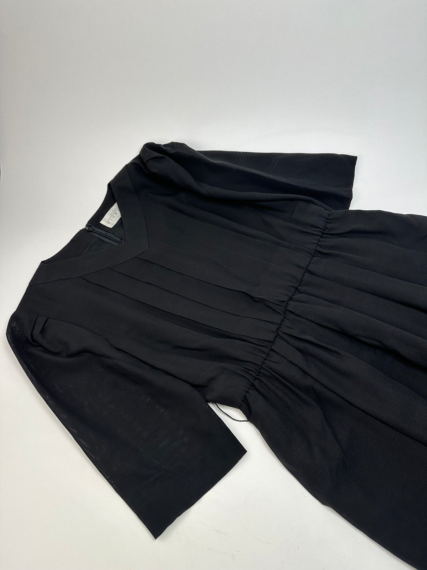 Vintage Givenchy Wool Dress M Black