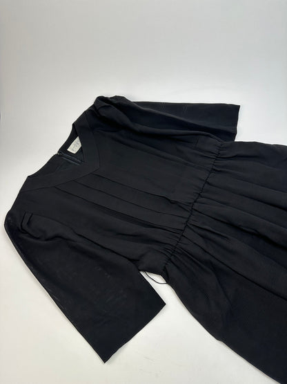 Vintage Givenchy Wool Dress M Black
