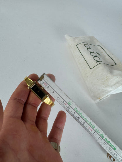Vintage Gucci Gold Plated Horsebit Watch