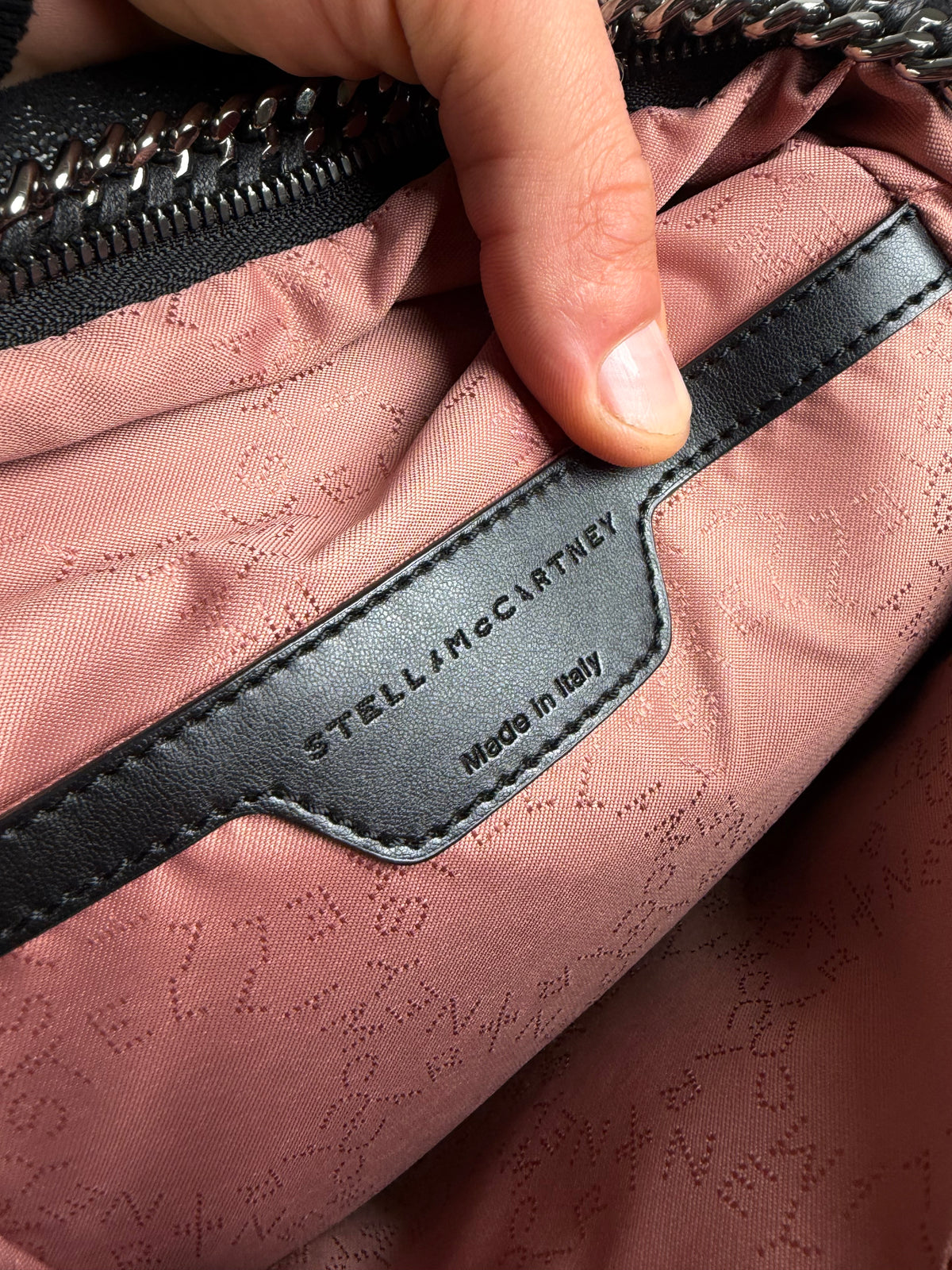 Vintage Stella McCartney Falabella Backpack c. 2017–2019 Black
