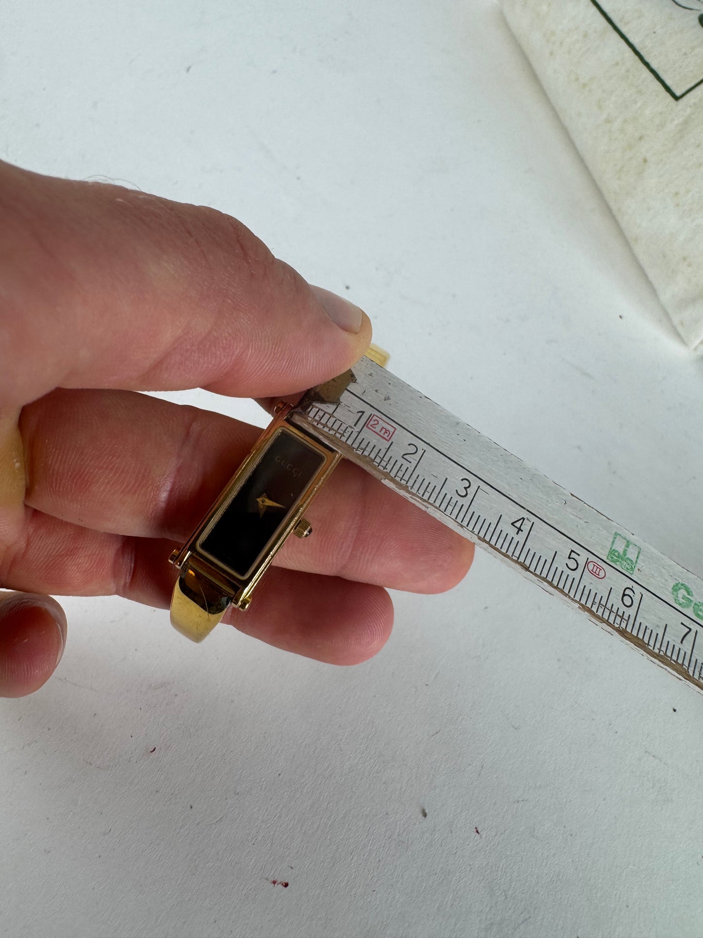 Vintage Gucci Gold Plated Horsebit Watch