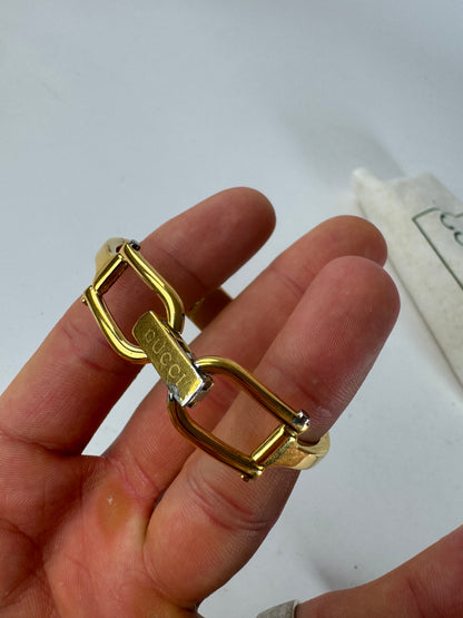 Vintage Gucci Gold Plated Horsebit Watch