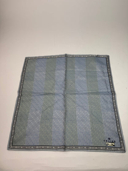 Vintage Celine Scarf Green Grey