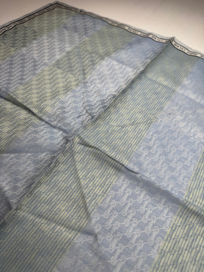 Vintage Celine Scarf Green Grey