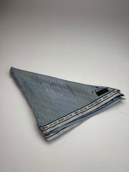 Vintage Celine Scarf Green Grey