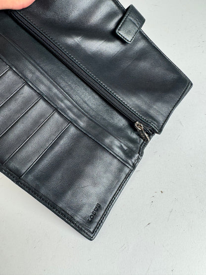 Vintage Loewe Leather wallet Black