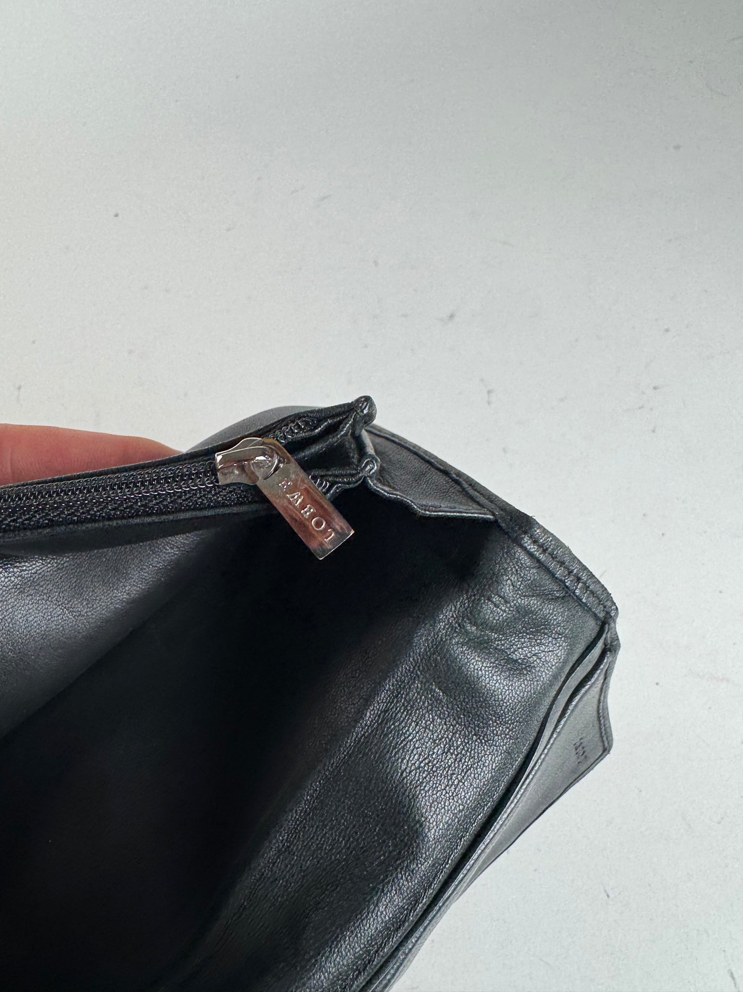 Vintage Loewe Leather wallet Black