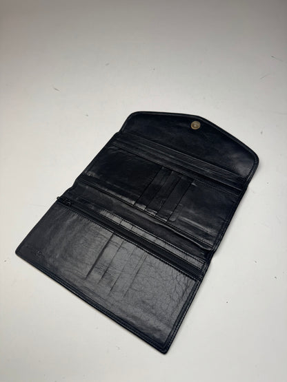 Vintage Dior Leather Wallet black