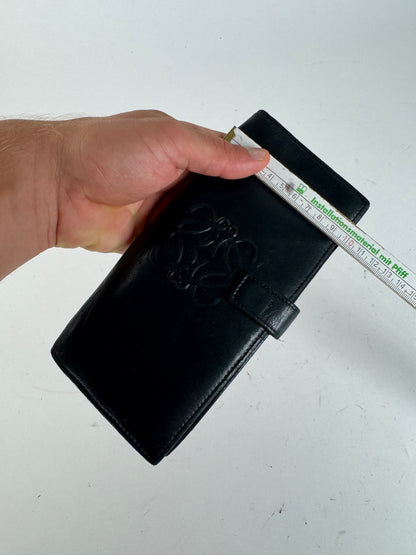 Vintage Loewe Leather wallet Black