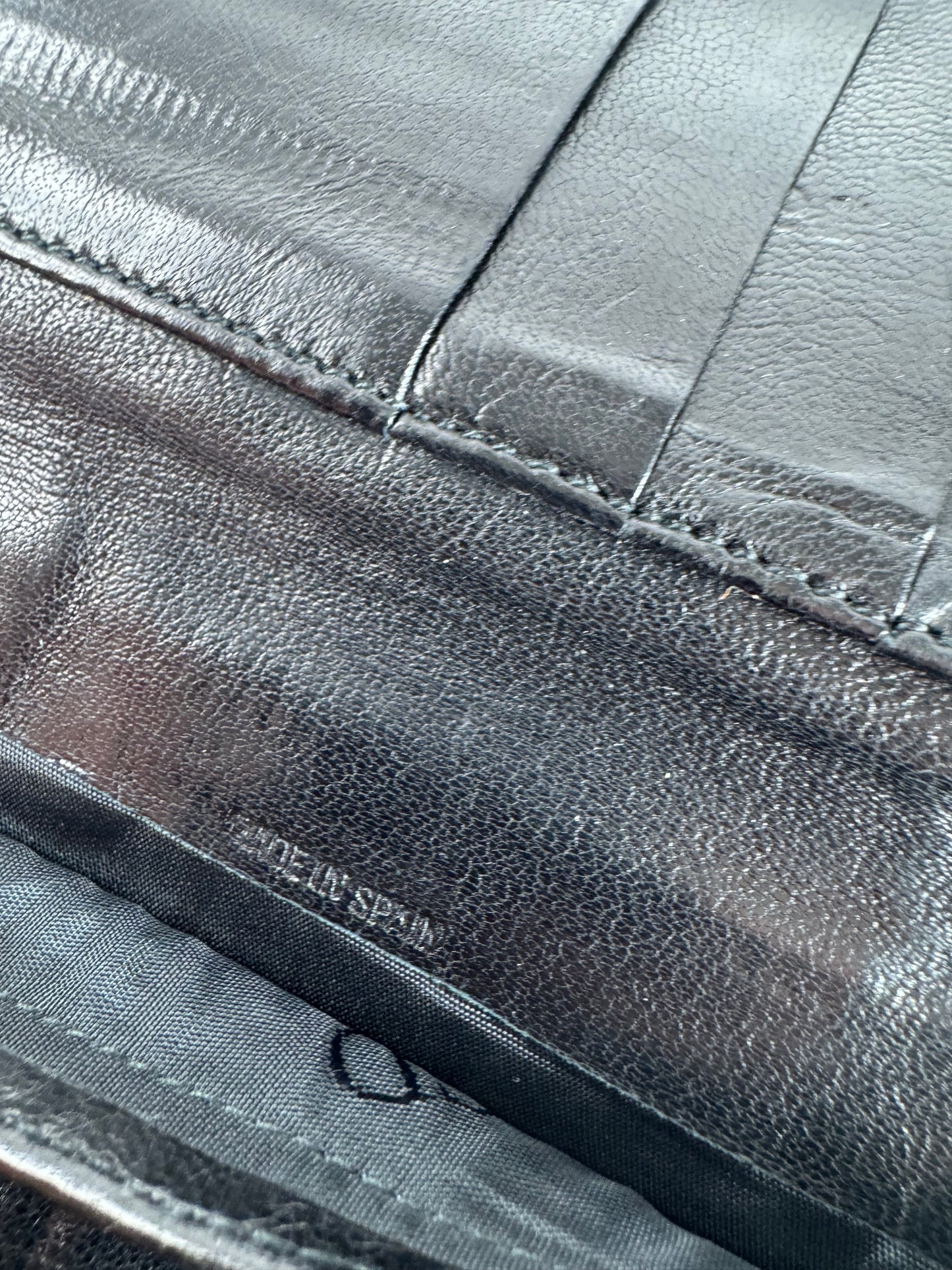 Vintage Dior Leather Wallet black