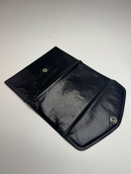 Vintage Dior Leather Wallet black