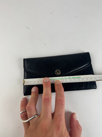 Vintage Dior Leather Wallet black