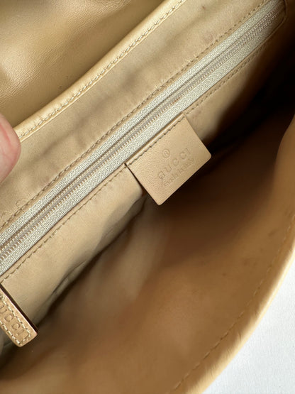 Vintage Gucci Jackie Bag Brown Pink