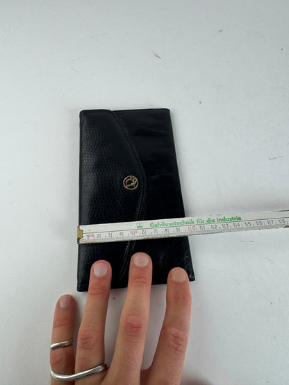 Vintage Dior Leather Wallet black