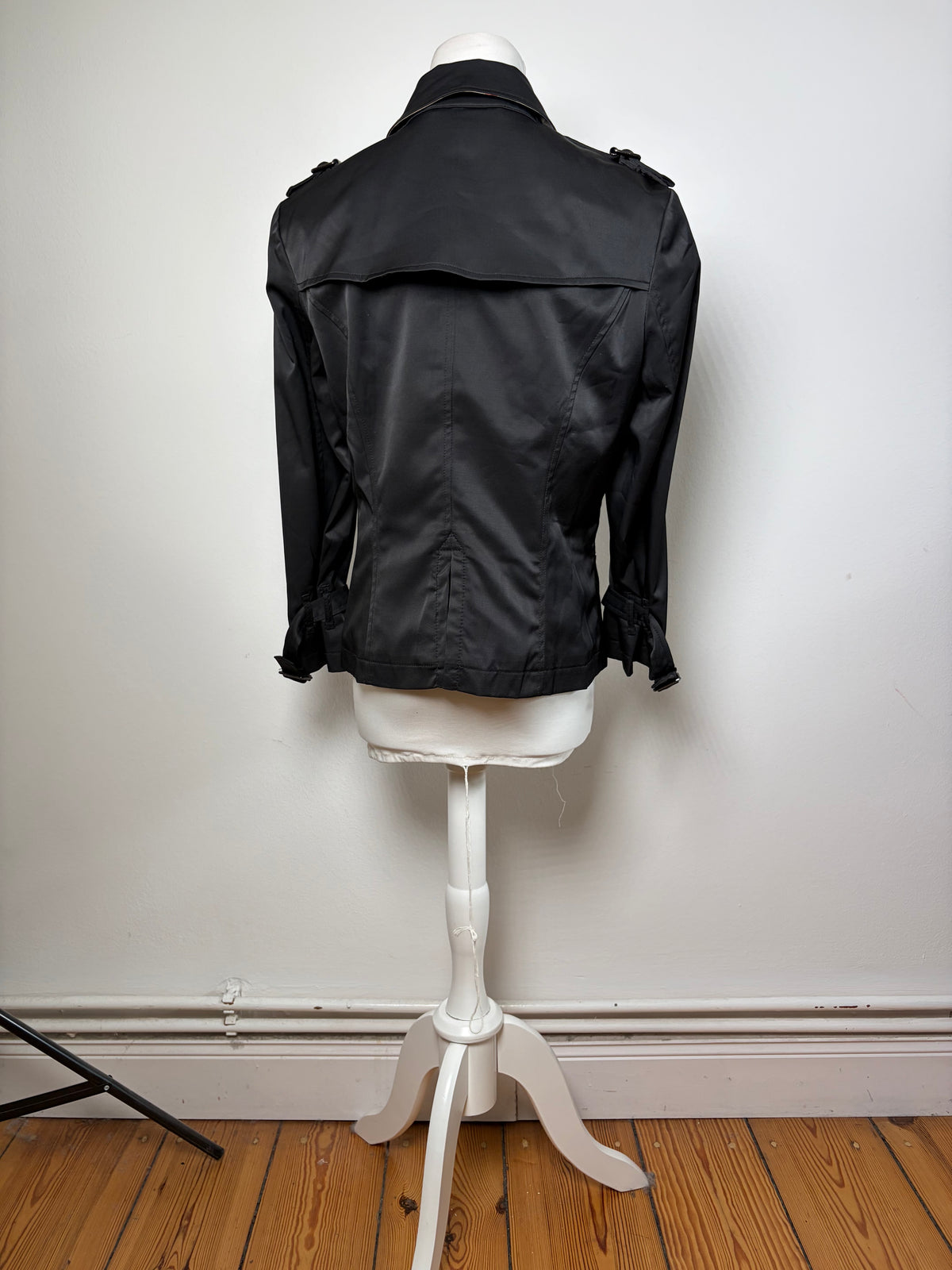 Vintage Burberry Double-Breasted Trench Coat Nova Check L