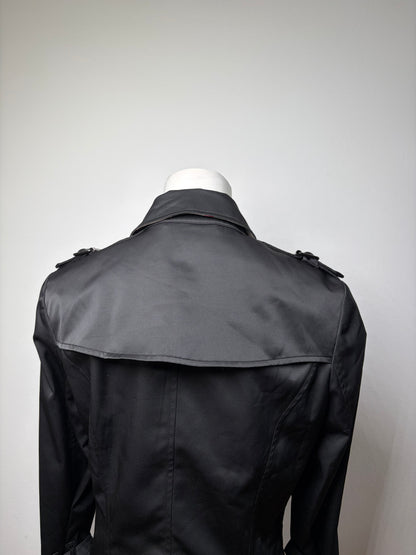 Vintage Burberry Double-Breasted Trench Coat Nova Check L