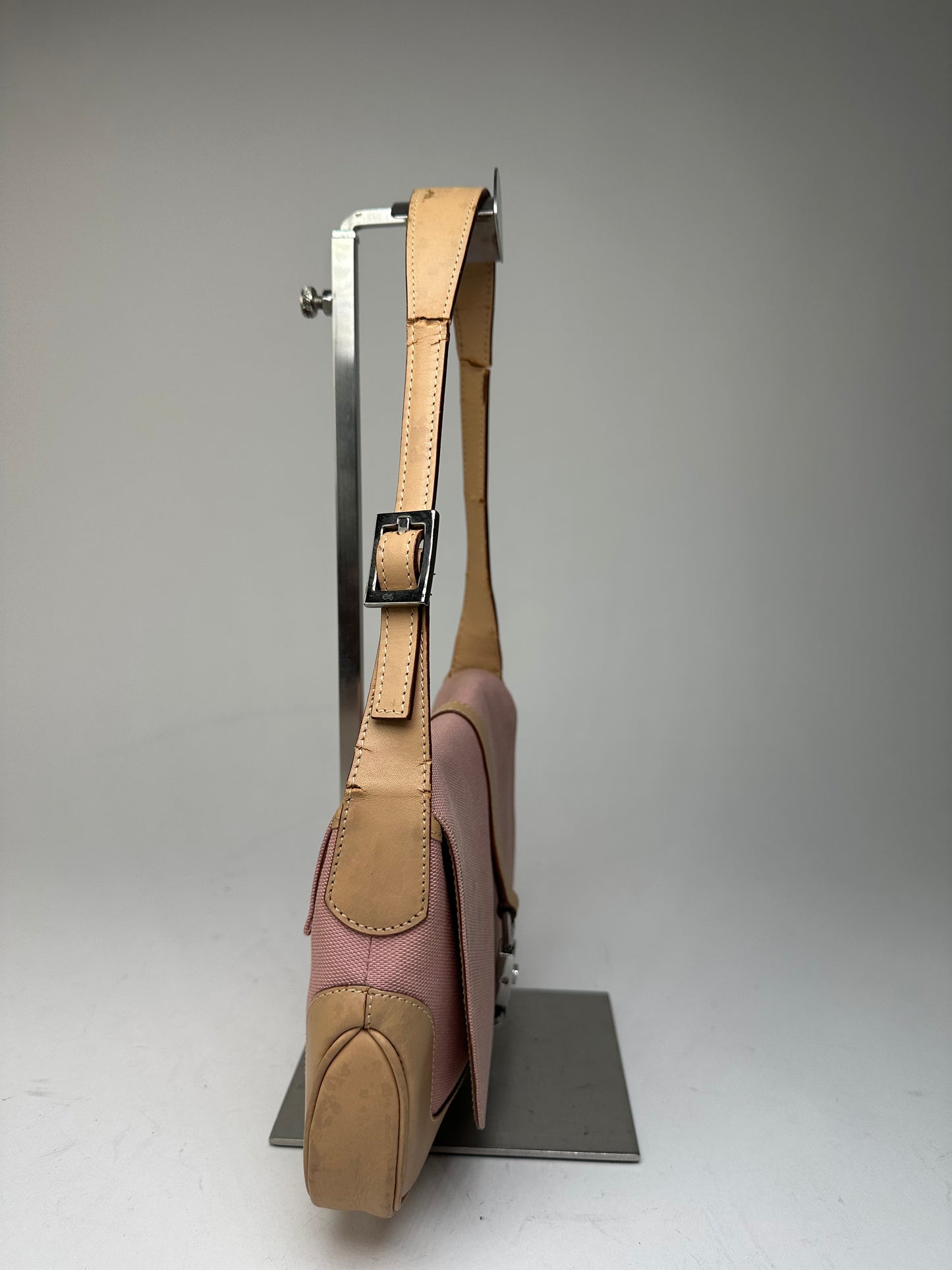 Vintage Gucci Jackie Bag Brown Pink