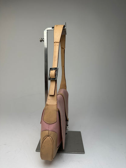 Vintage Gucci Jackie Bag Brown Pink