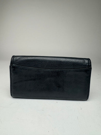 Vintage Tory Burch leather wallet black