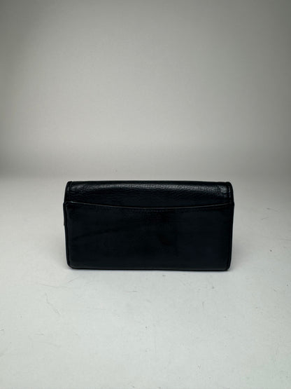 Vintage Tory Burch leather wallet black
