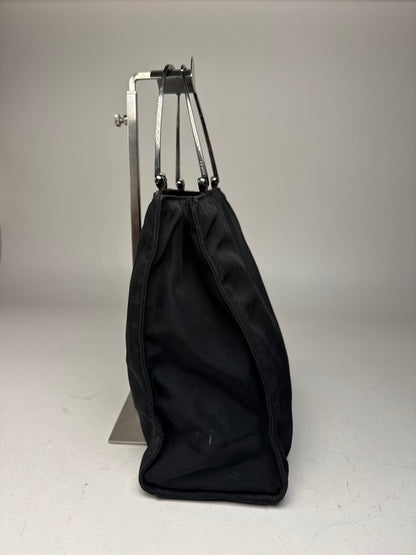 Vintage Gucci Tom Ford Era Handbag Polyester Black