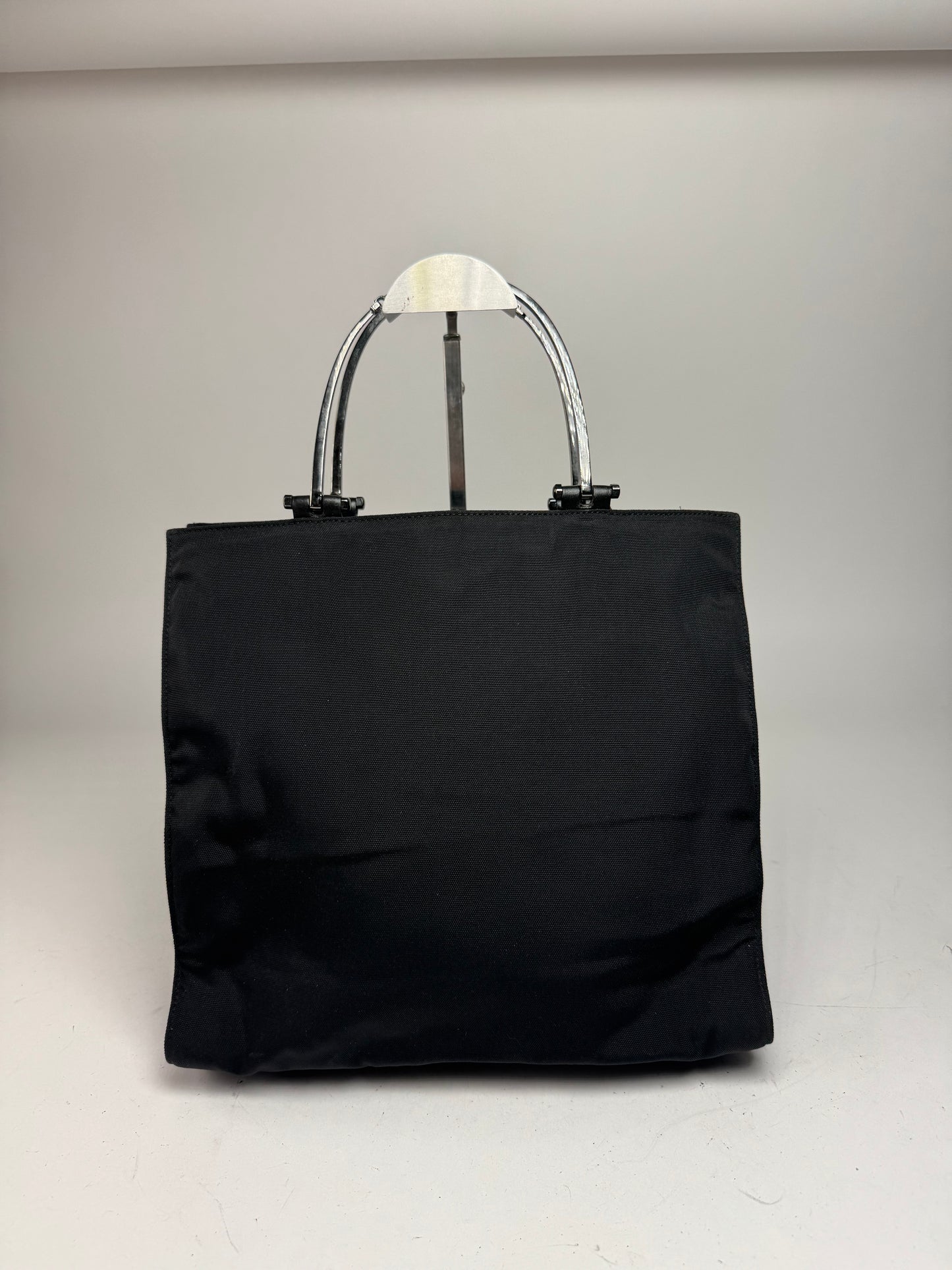 Vintage Gucci Tom Ford Era Handbag Polyester Black