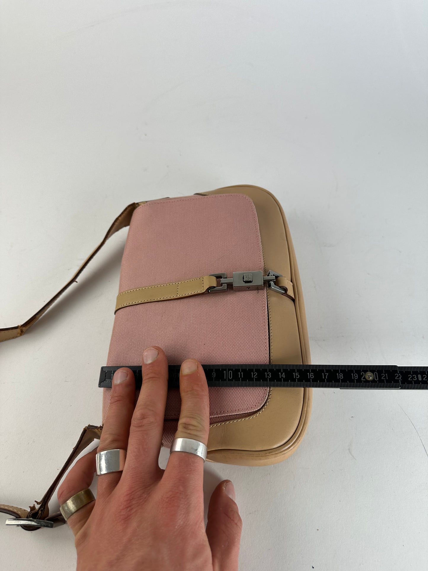 Vintage Gucci Jackie Bag Brown Pink