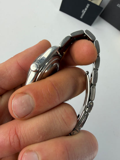 Vintage Emporio Armani Quartz Bracelet Watch Late 1990s Silver