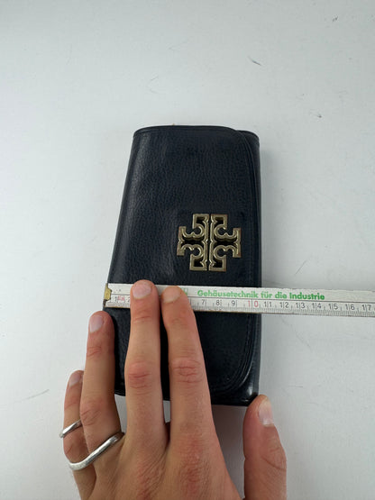 Vintage Tory Burch leather wallet black