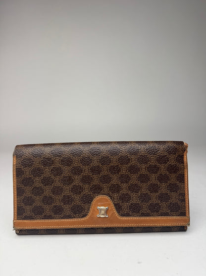 Vintage Celine Paris Leather wallet brown