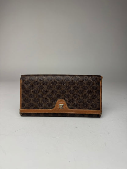 Vintage Celine Paris Leather wallet brown