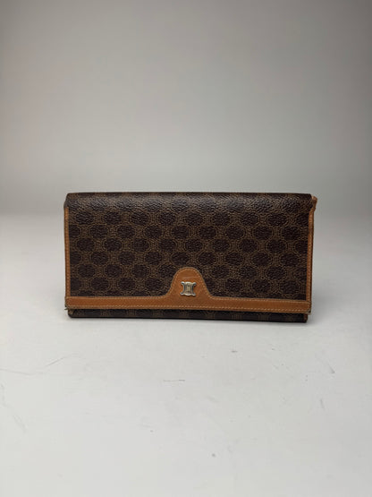 Vintage Celine Paris Leather wallet brown