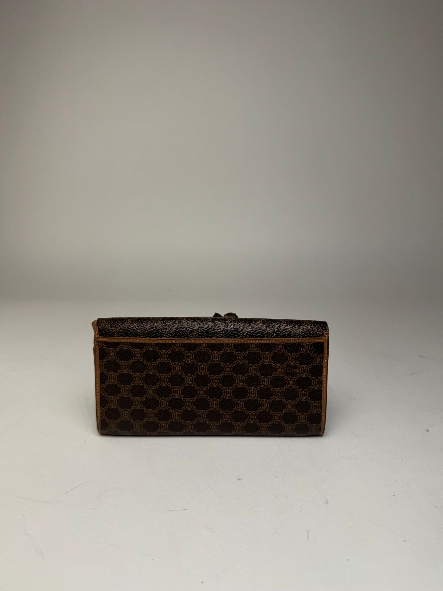Vintage Celine Paris Leather wallet brown