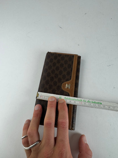 Vintage Celine Paris Leather wallet brown
