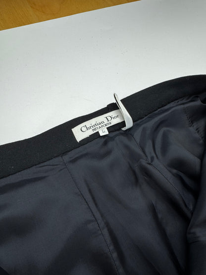 Vintage Dior Wool Pants Black