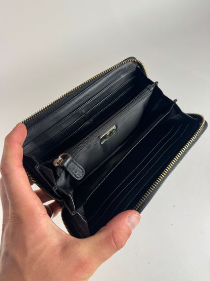Vintage Vivienne Westwood Patent Leather monogram Wallet black